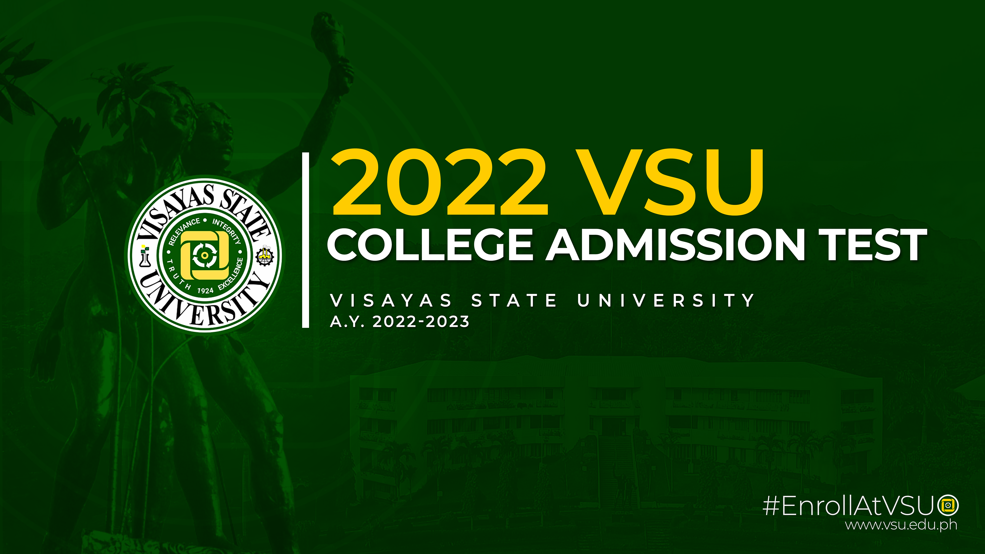 2022 VSU College Admission Test Visayas State University