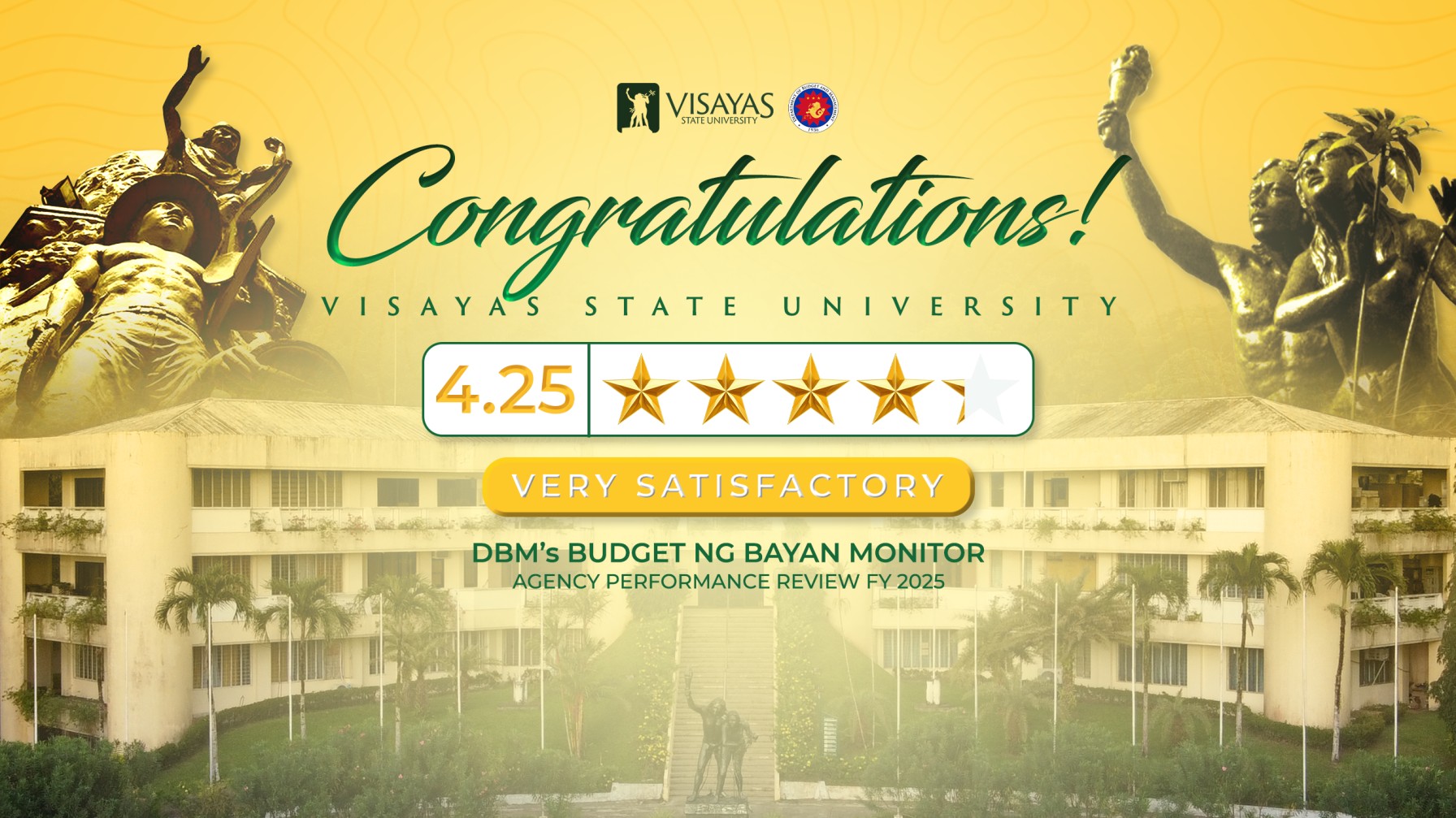 VSU-maintains-Very-Satisfactory-rating-in-financial-managementsays-DBM-RO8